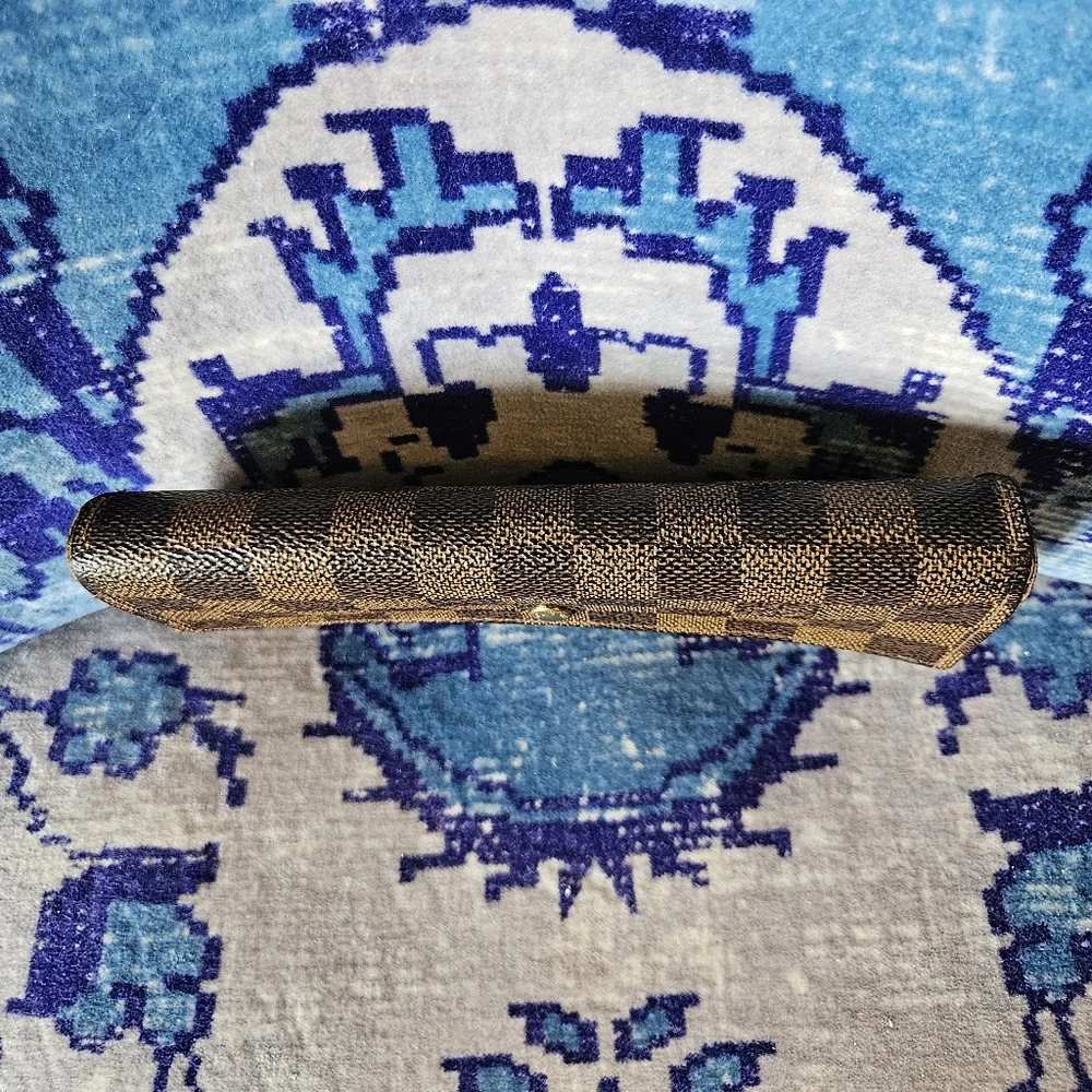 Louis Vuitton Damier Ebene Porte Tresor International Wallet France 1998